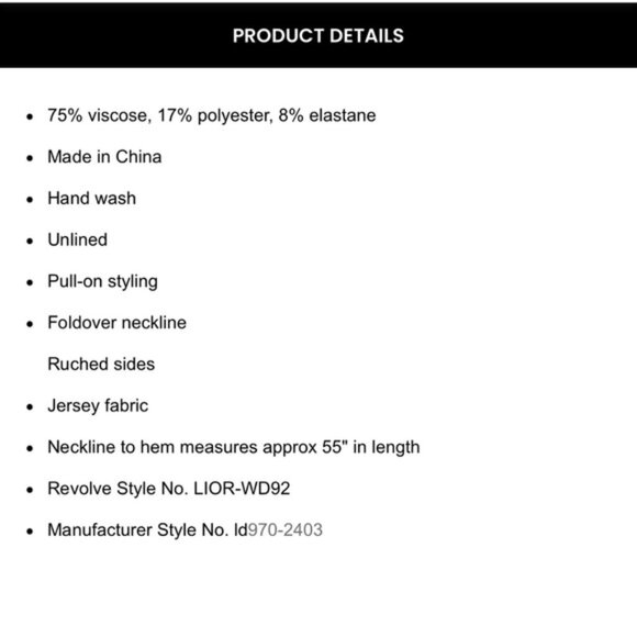 Lioness Field Of Dreams Maxi Dress in Onyx - Picture 3 of 7